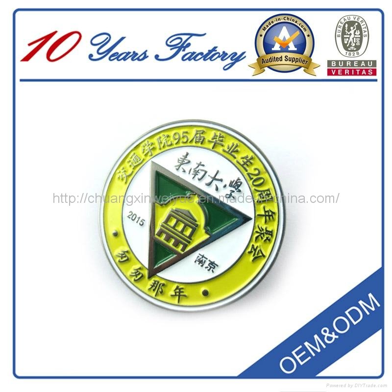 High Quality Promotion Custom Metal Craft Badge
