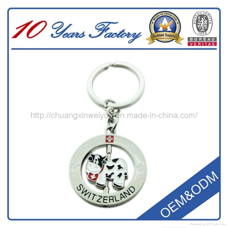 Supply Custom Zinc Alloy Keychain for Promotional Gift 5