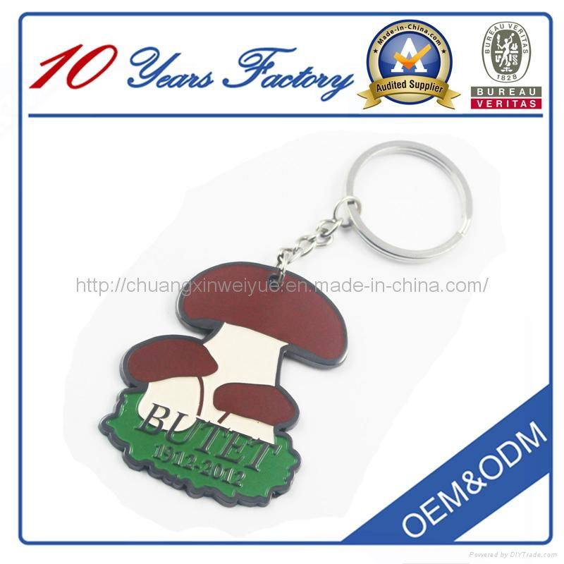 Factory Sale Zinc Alloy Key Chain with Key Ring 2