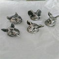 Stainless steel plating antique silver