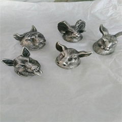 Stainless steel plating antique silver processing