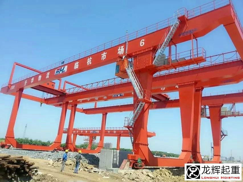 Double girder portal crane Container portal crane portal crane 3