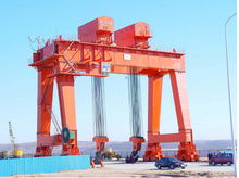 Marble slabs stone factory  semi-portal gantry crane calculation gantry crane 