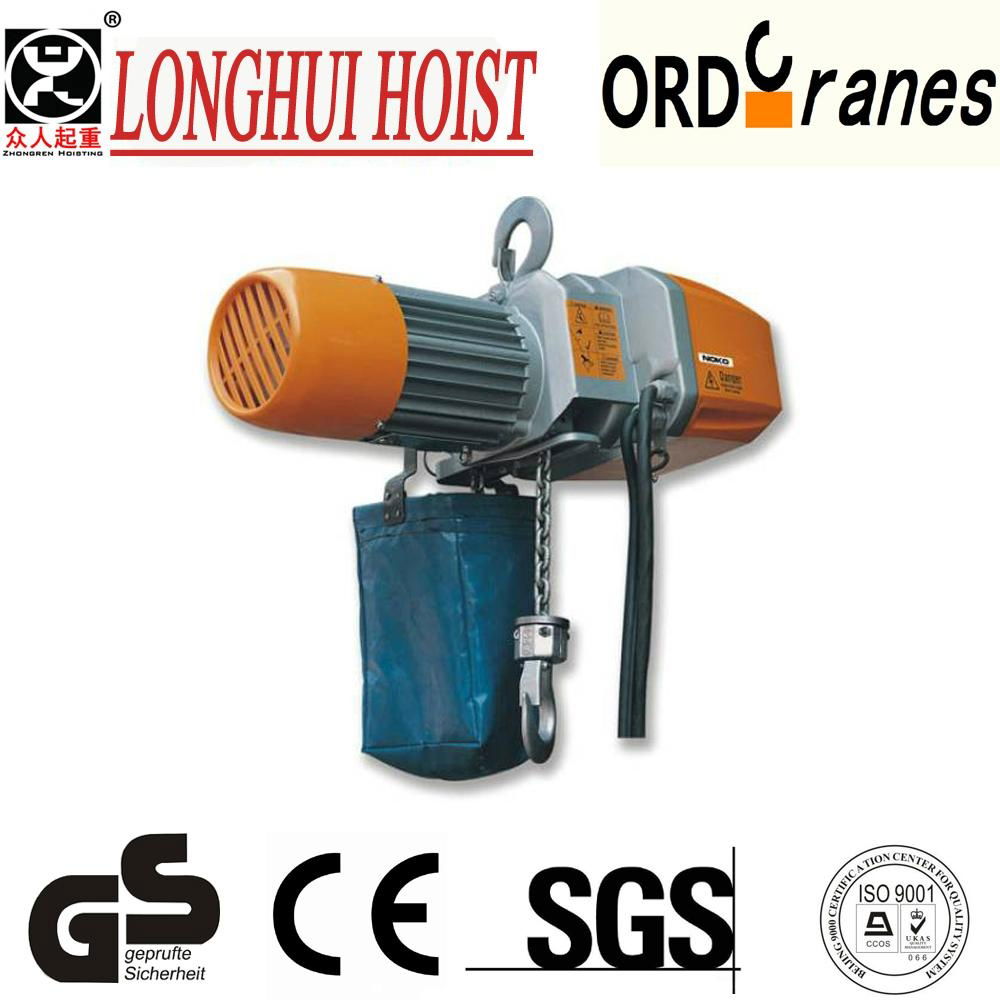 0.5T CD1 wire rope electric hoist 3