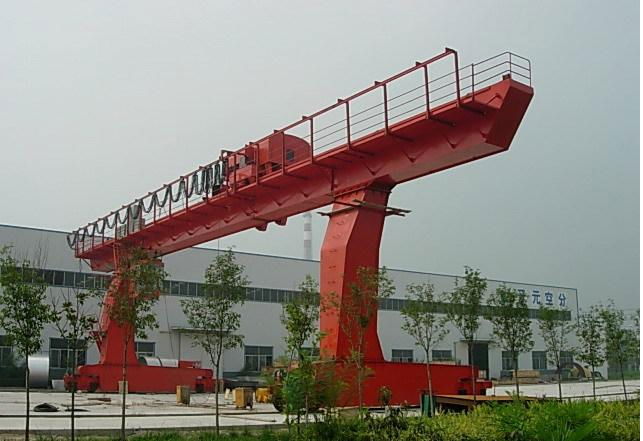 L type electric hoist gantry crane 2