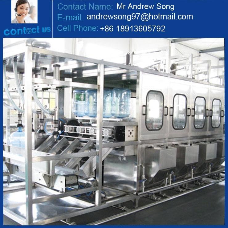Automatic 5 gallons of purified water filling machine suppliers 5