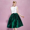 Summer New Women Ball Gown Skirt High Waist Solid Skirt Tutu Skirt YIGELILA 5241 3