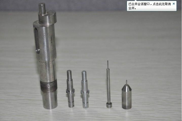 Non-standard red needles thimbles eccentric shaft processing 1