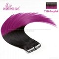 New Arrival Ombre Color Tape Hair