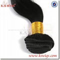 Factory Wholesale Pirce 100% Human Hair Indian Virgin Hair 4