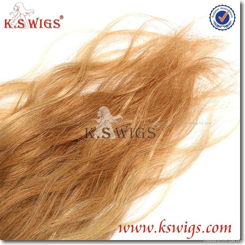 2015 Hot Selling PU Skin Weft Remy Human Hair Extension 4
