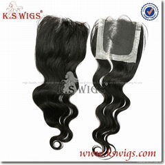 High Recommend Brazilian Hair Lace Closure Human Hair