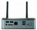 Intel Celeron J1900 Fanless Industrial Computer With Rich IO: Dual Lan SIM HDMI 2