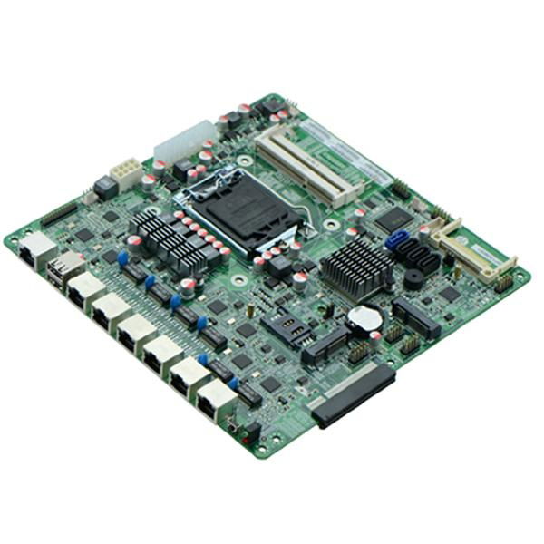 Intel H67 Based Firewall Motherboard for Network Security Application 6Nic SFP 3