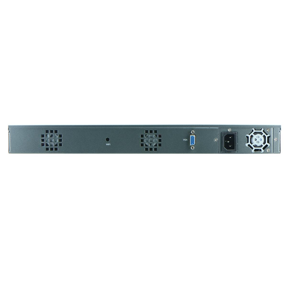 Intel H67 1U Industrial Rackmount Barebone for Network Security with 6Nic, 2SFP  3