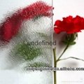 Clear Chinchilla Rolled Glass with High Quality  2