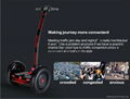 Newest self balance electric chariot with led screen display more smart escooter 5