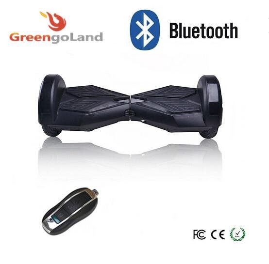 Self balancing electric scooter bluetooth speaker led light remote control cool! 4