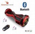 2015 newest 8inch bluetooth 2 wheel self balance electric scooter with led light 2