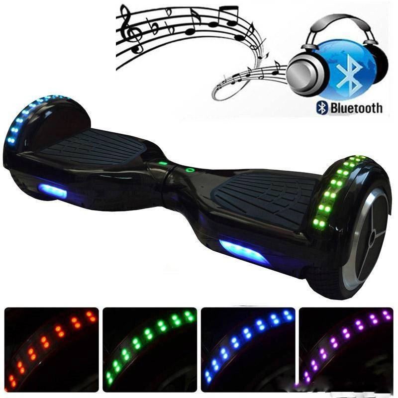 6.5 Inch Self Balancing Scooter with Bluetooth Speaker LED Light 4