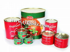 70g-4.5Kg canned tomato paste