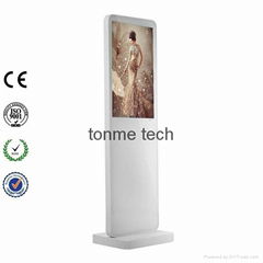 32 inch luxury floor standing touch screen digital sigange