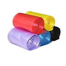 HDPE star seal garbage trash bags on roll  2