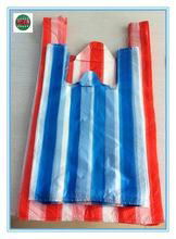 T-shirt bags on block , shopping store usage packaging 