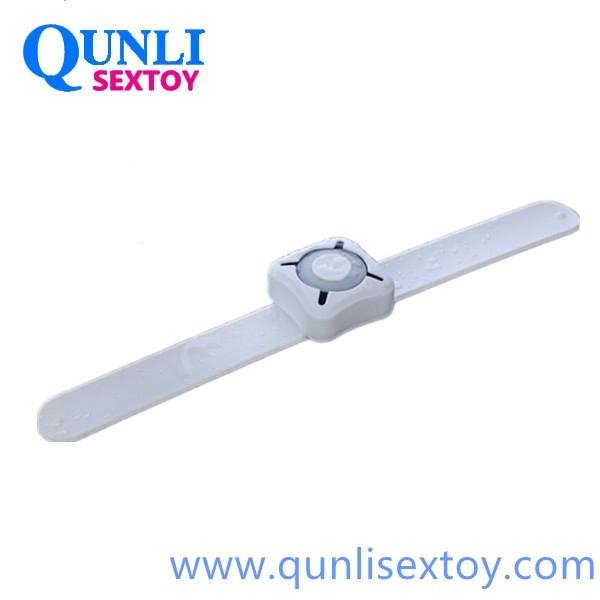 Cock Sleeve  QunLi sextoy   adult products silicone  silent  vibration 2