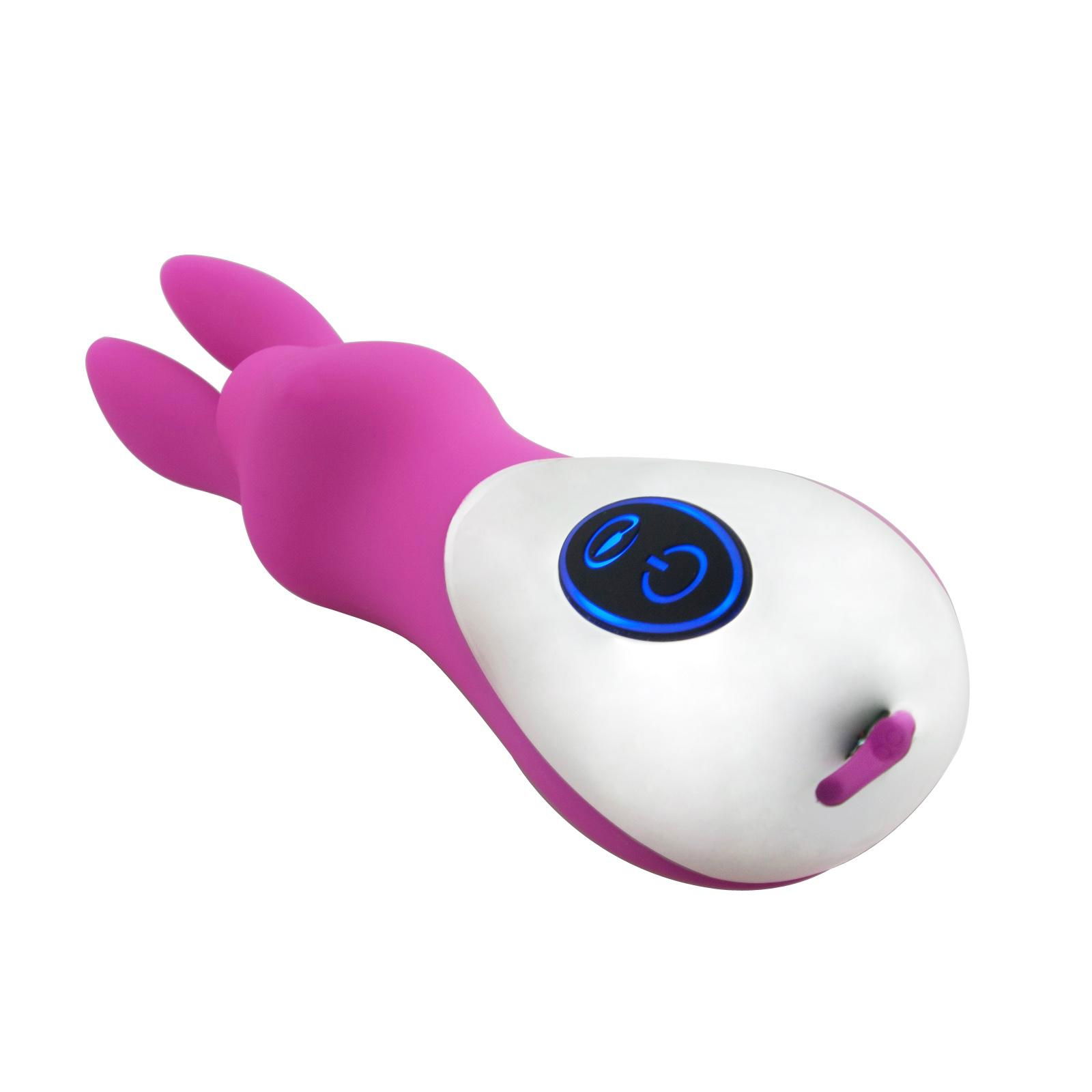 DL-Laura QunLi sextoy rechargeable vibrator for female rabbit massager 2