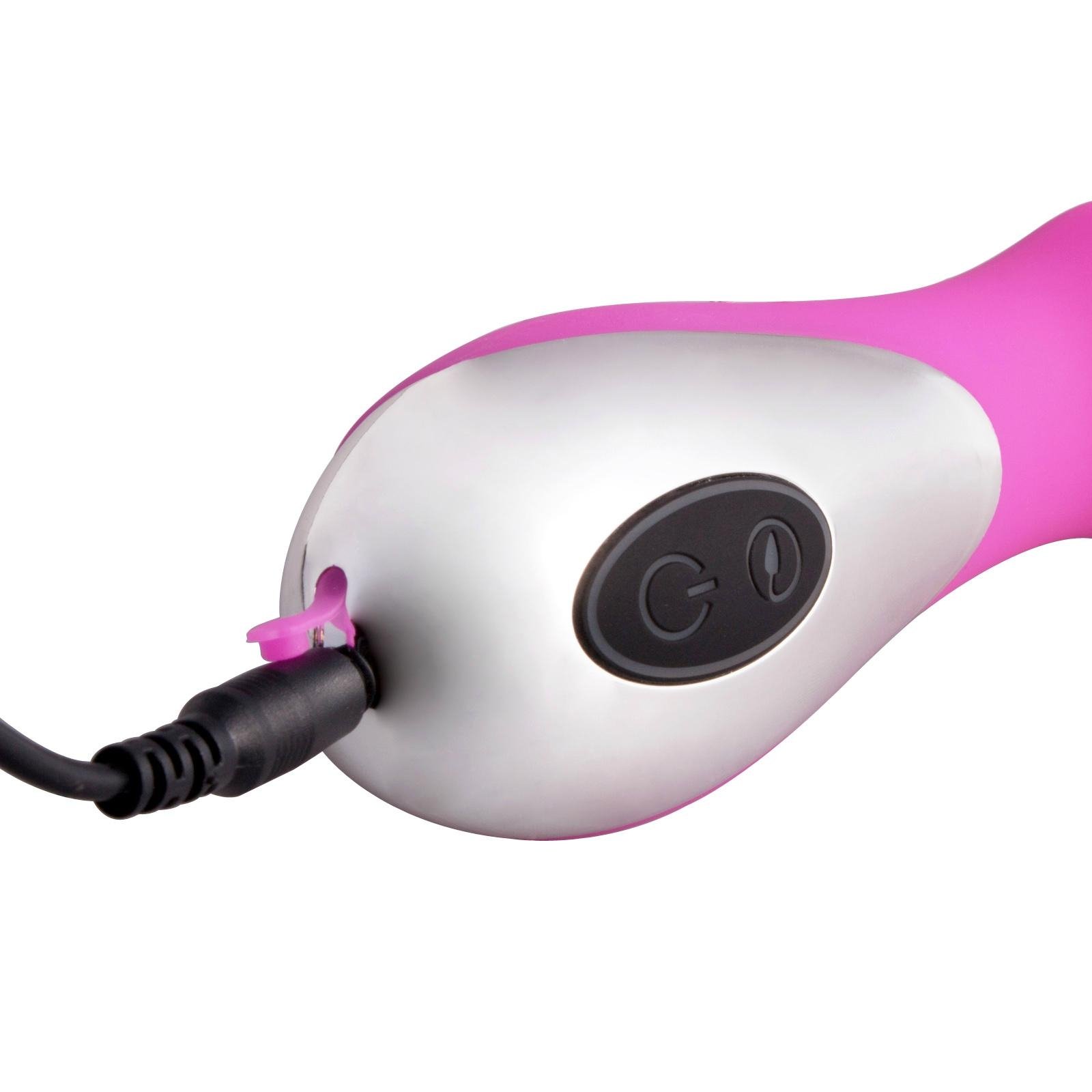 DL-Laura QunLi sextoy rechargeable vibrator for female rabbit massager 4