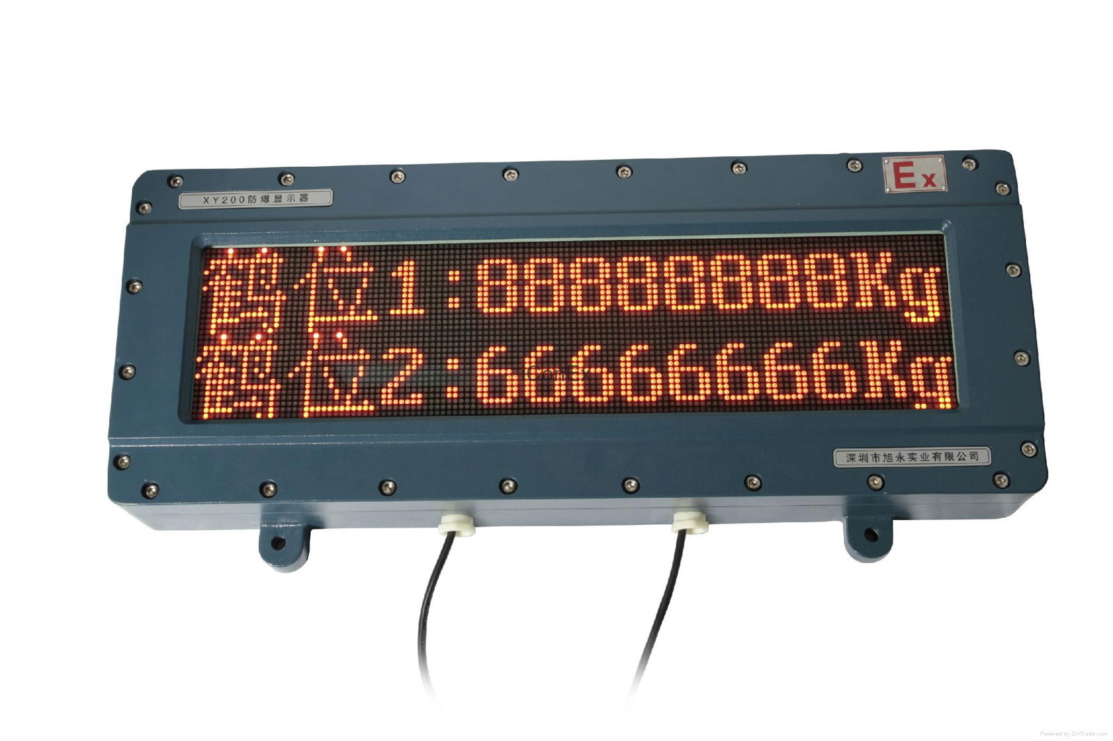 explosion-proof LED display, industrial LED diaply, intrinsic safety