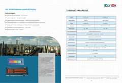 explosion-proof LED display, industrial LED diaply, intrinsic safety