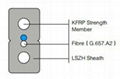 High Quality Bow-type Drop Fiber Optic Cable GJYXFH 2