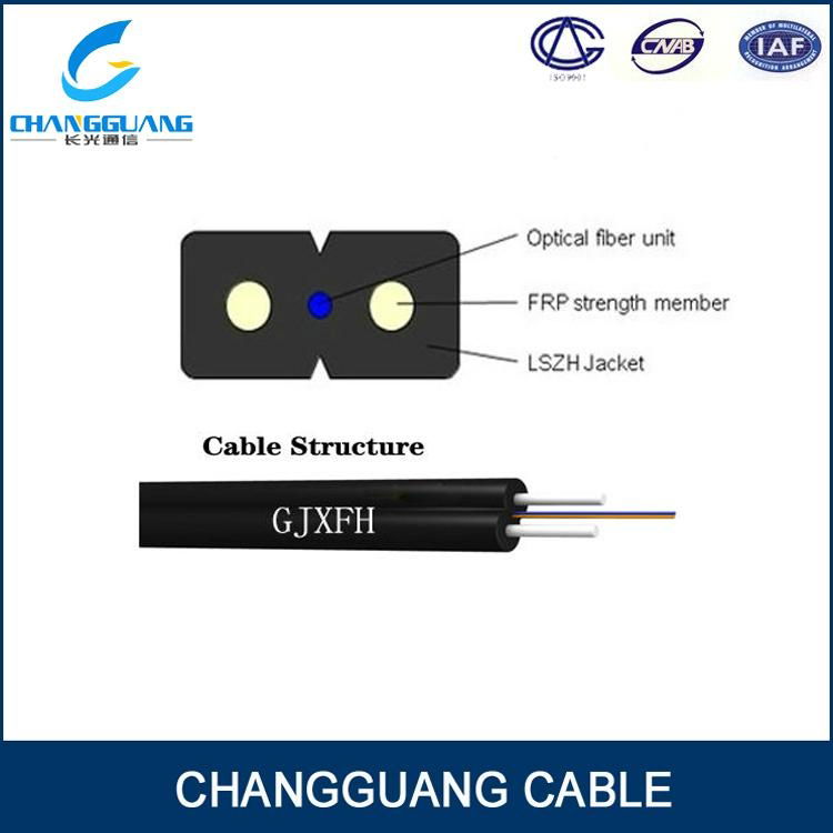 High Quality Bow-type Drop Fiber Optic Cable GJYXFH 5