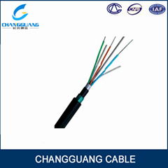 Stranded Loose Tube Cable with Aluminum Tape and Steel Tape (Double Sheaths)