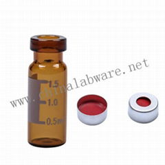 1.5ml amber crimp HPLC vials