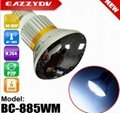 Mirror Bulb Security WiFi P2P IP DVR Camera With 5W White LED Light 5