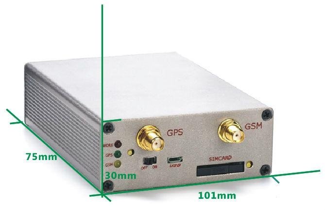 3G WCDMA GPS Car Tracker with SMS Remote Engine Stop, Camera, RFID TS-100W 2