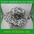 cotton camouflage bucket hat,jungle hat 4