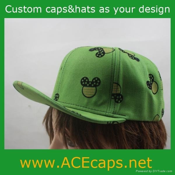 New design fashion children snapback cap 2