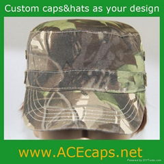 custom camo military cap and hat