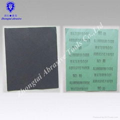 alumium oxide   waterproof  sand paper 