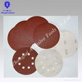 red aluminum oxide  velcro disc  5