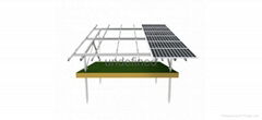 Ground solar mount system