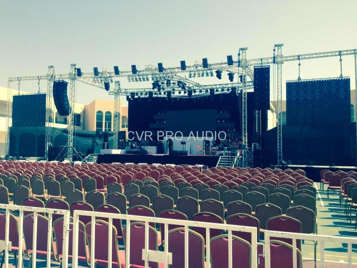 CVR Pro Audio dual 12 inch outdoor line array speaker  2