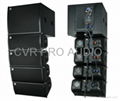 indoor line array active 8 inch professional system  1
