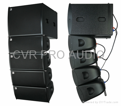 indoor line array active 8 inch professional system  3