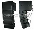 indoor line array active 8 inch professional system  3