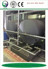 waste rubber recycling to rubber oil machine with CE